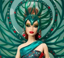 2024 Barbie x Bob Mackie Holiday Angel with Shipper Never Opened Christmas