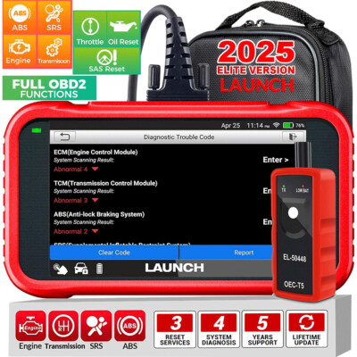Launch CRP123E PRO OBD2 Scanner Engine ABS SRS Code Reader Car Diagnostic Tool