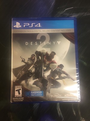 PS4 Exclusive Destiny 2 Expansion Pass & Digital Deluxe Edition Game Brand New