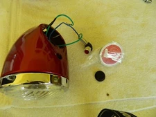 Honda Z50A mini trail Candy Red headlight w/ hole and extras 69-73 models