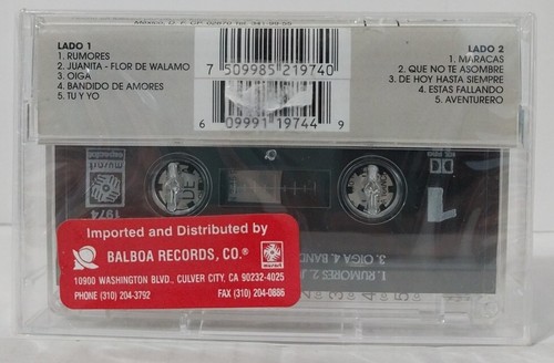 Joan Sebastian Grandes Duetos (Cassette 609991197449) *NEW* - Picture 3 of 3