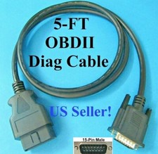 Ideashop U581 Kw820 Kw830 Obd2 Replacement Cable Obdii Connector Memoscan