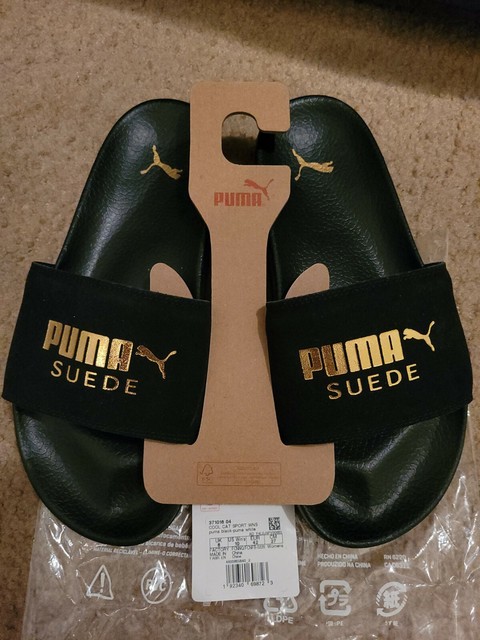 puma suede slippers
