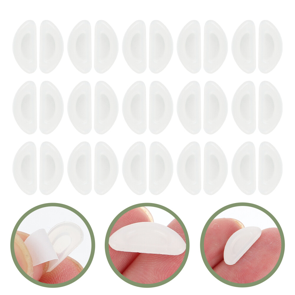 15 Pairs Sunglasses Holder Nose Pads Eyeglasses Replaceable
