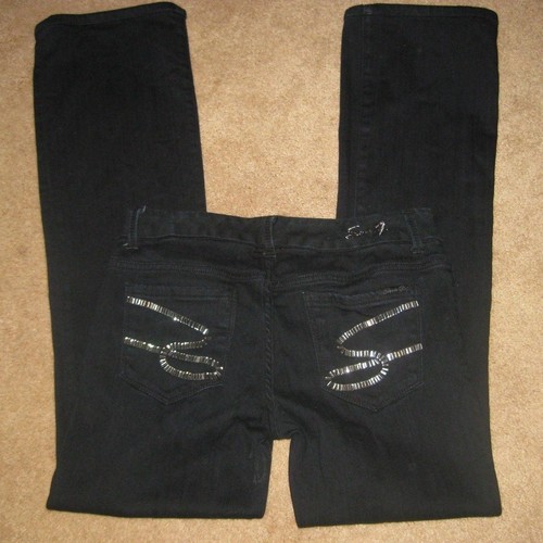 Seven 7 * Beautiful Black Jeans w 