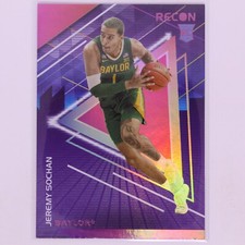 2022 Panini Chronicles Draft Picks #15 Jeremy Sochan Recon Pink Rookie