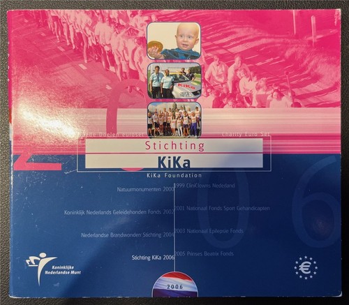 KMS - Niederlande 2006 - KMS-Satz, "Stichting KiKa", ("ungeöffnet") - 第 1/4 張圖片