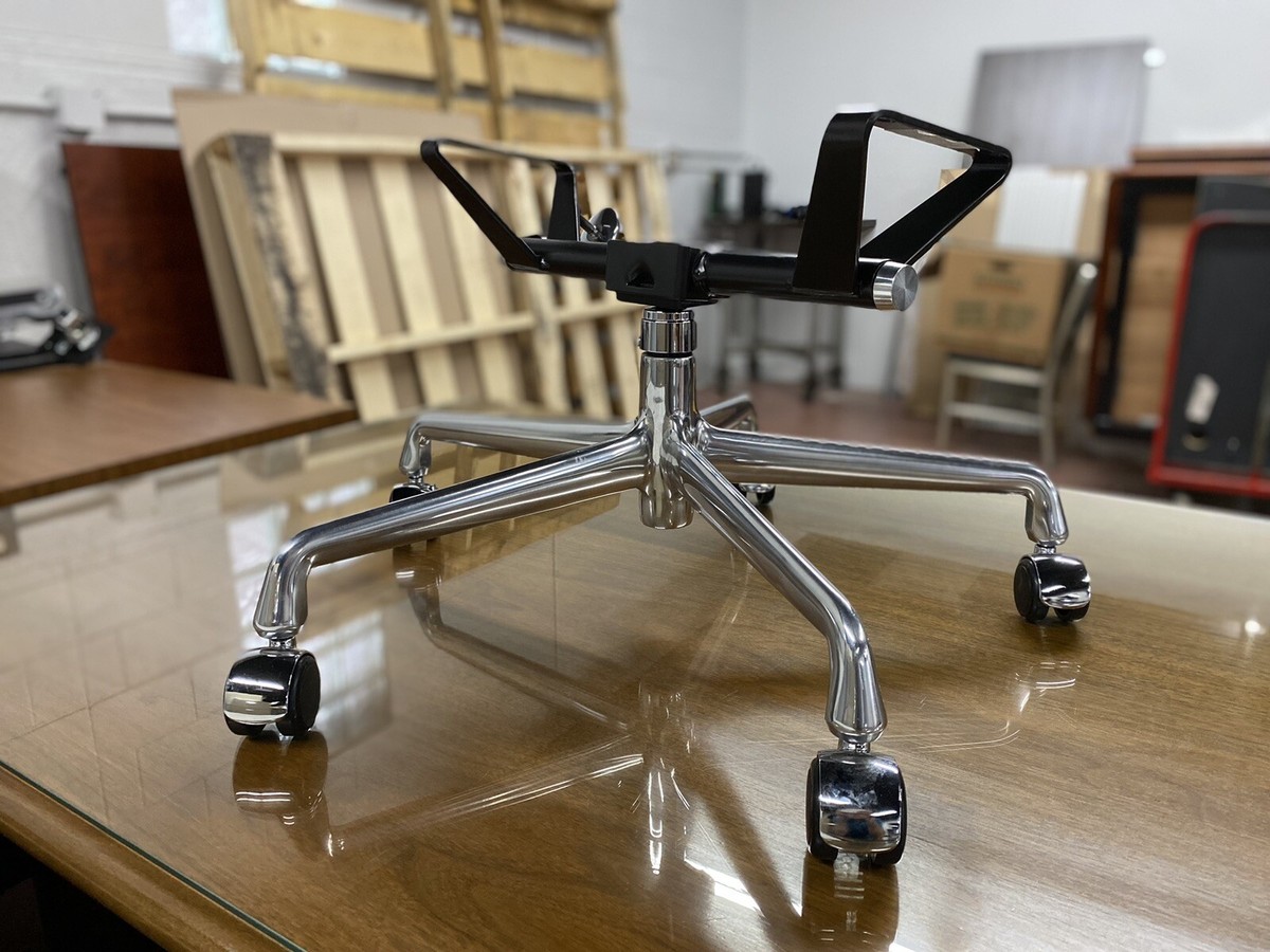 Herman Miller Eames Aluminum Group Tilt Swivel Chair Base Unit