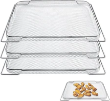 3 Pack Air Fry Basket Replacement for Breville Smart Oven BOV900 BOV950 16.5"