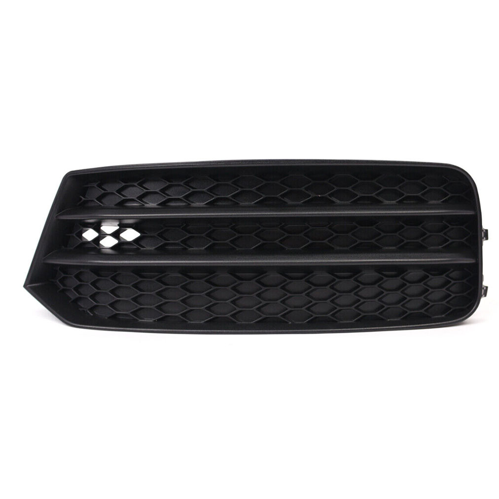 Front Bumper Fog Light Grille Cover For Audi A1 2016-2019 Black Left Side
