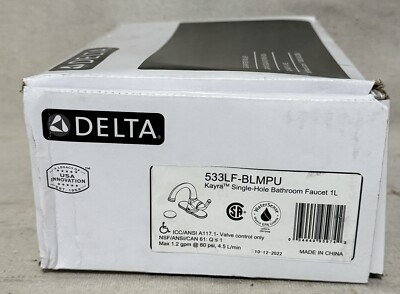Delta 533LF-BLMPU - Bathroom Sink Faucets Faucet