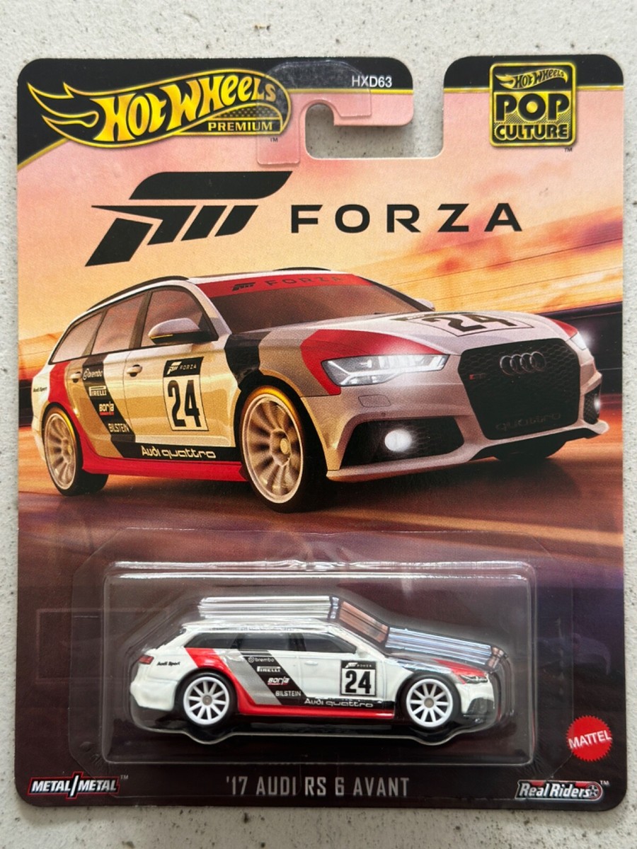 Hot Wheels Premium 17 AUDI RS6 AVANT Forza Quattro Car Culture