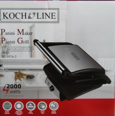 Sandwichtoaster Kontaktgrill Panini Maker Neu!