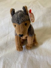 TY Beanie Baby 2000 Sarge the German Shephard Dog Bean Bag Plush Stuffed Animal