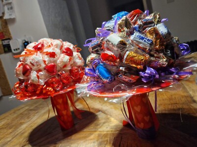  Geschenke für Ihn Bonbonblume aus Süßigkeiten, Geschenk für die Liebe!!!