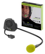Twiins D1VA Kit Casco Bluetooth - Auricolare Singolo / Telefono / GPS / HF