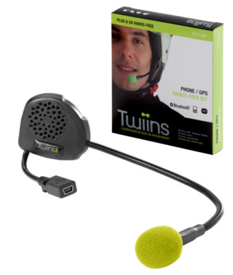 Motorrad Bluetooth Gegensprechanlage Helm Kit Twiins D1VA einzelner Ohrhörer Ausleger Mikrofon
