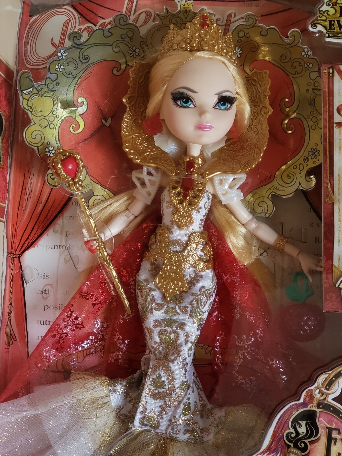 Ever After High Royally Ever After Apple White Doll Mattel 2014 #CGG98 NRFB  