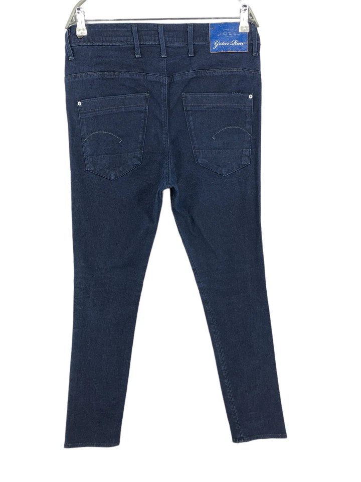 G-STAR Damen 3301 Skinny Slim Fit Stretch Blau Jeans Größe W32 L30 - Bild 2 von 4