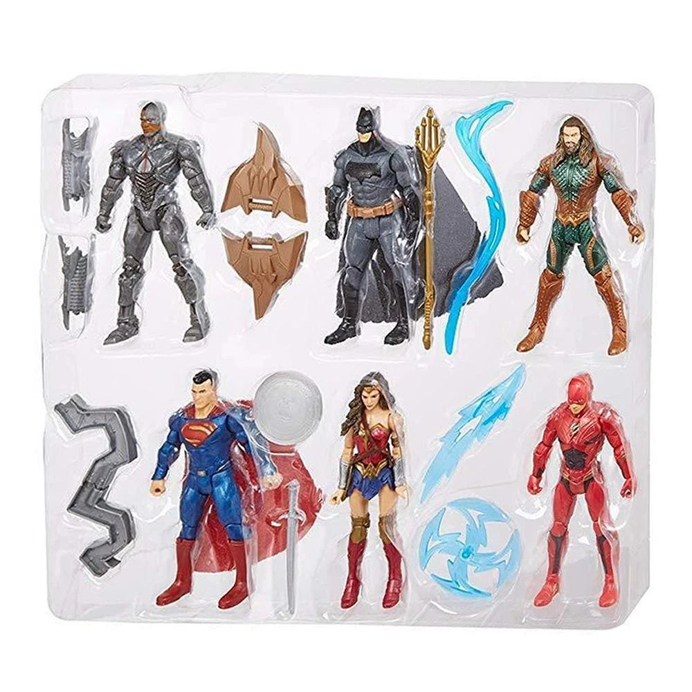 Justice clearance league figurines