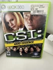 CSI: Crime Scene Investigation - Hard Evidence (Microsoft Xbox 360, 2007)