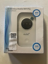 4G LTE Mobile Router Wireless WiFi Pro 300Mbps Super Software