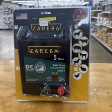Zareba 5 mile Solid State Electric Fence Controller-DC Powered