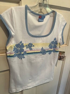 Roxy Quiksilver Floral Blouse Size Large Brand New With Tags