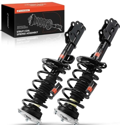 A-Premium Front Pair (2) Complete Strut and Coil Spring Assembly Compatible with