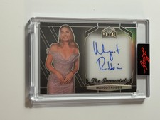 2025 Leaf Metal Authentics On-Card Auto Immortals Margot Robbie 41/50