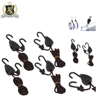 4PCS Heavy Duty Adjustable Ratchet Straps - Kayak & Canoe Tie Downs 6FT
