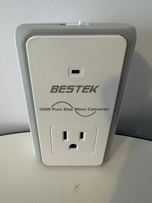 Bestek 150W Sine Wave Travel Transformer, 5-In-1 Set, With International Outlet_