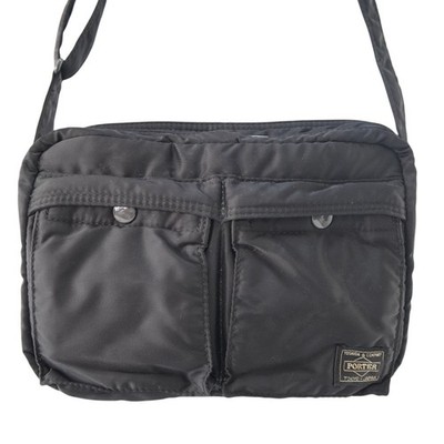 PORTER Yoshida Kaban Tanker Nylon Shoulder Bag Black S2604-k040