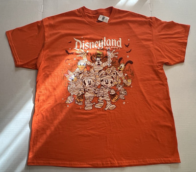Disney Parks Disneyland Halloween Mickey & Friends Mummy T-Shirt XL - NWT