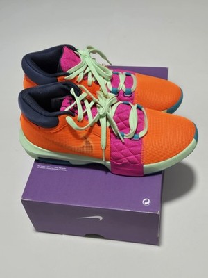 Nike LeBron Witness VIII Total Orange/Thunder Blue FB2239 800