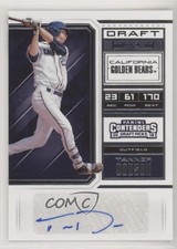 2018 Panini Contenders Draft Picks Draft Ticket Auto Tanner Dodson #47 Auto s3g