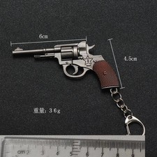 Metal Keychain, Limited Edition Keychain Min Pistol Keychain for Men