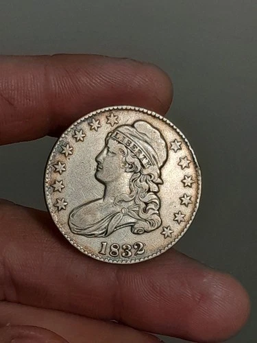 Capped Bust Half Dollar coin from a recent eBay sale