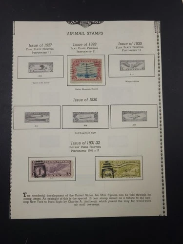 US Stamps BOB Accumulation Airmail Special Delivery Postage Dues ....
