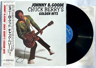 CHUCK BERRY'S GOLDEN HITS JOHNNY B GOODE VINYL LP RECORD JAPAN W
