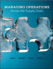 MANAGING OPERATIONS ACROSS THE SUPPLY CHAIN By Morgan Swink & Steven Melnyk *VG*