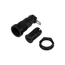 R-TECH Panel Mount 5x20 Fuseholder Low Profile Bayonet Release