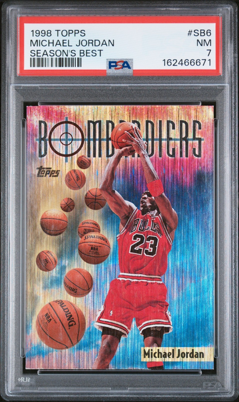 1998-99 Topps Season's Best Bombardiers Michael Jordan #SB6 PSA 7 - SEND OFFERS!
