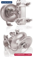 2 Pack Sliding Gate Rollers,5" Rear Pipe Track Wheels