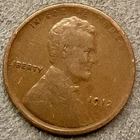 1912p  Lincoln Wheat Cent - [F] Fine - Better Grade ~ C024