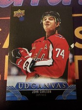 2023-24 Upper Deck Extended Series - Ud Canvas John Carlson #C302 Capitals