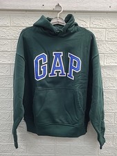 New Gap Extra Heavyweight French Terry Oversized Logo Hoodie Unisex US Size S
