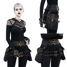 Convenient Phone Bag Fanny Pack Belt Bag Punk Waist Purse for Traveler
