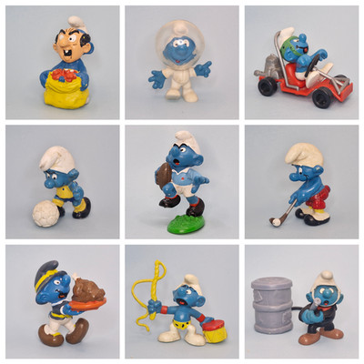 Vintage Schlumpf Figuren - Peyo - *Wählen Sie Ihren Schlumpf* - Auswahl B