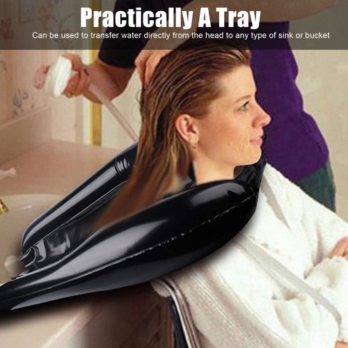 Hair Washing Basin Quick Inflatable Portable Shampoo Bowl For Elderly Disabled - Picture 15 of 22